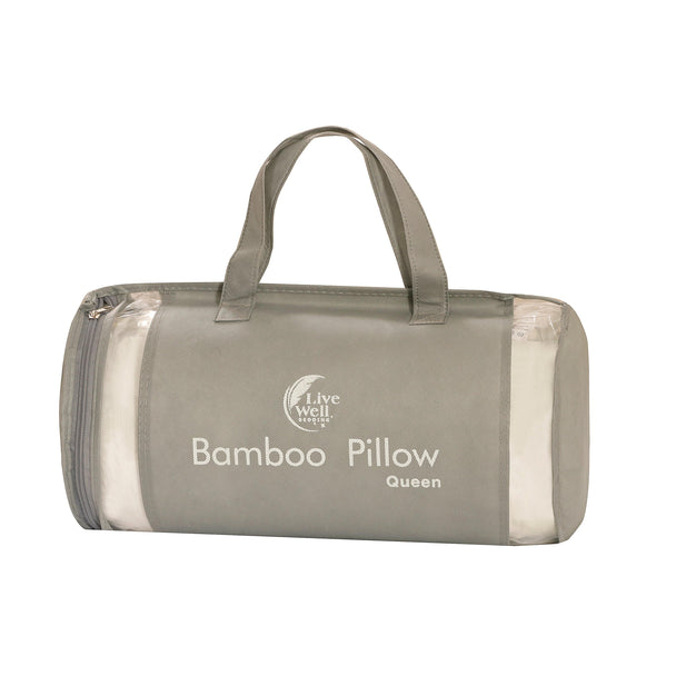 Priscilla Luxury Bamboo Shredded Memory Foam Pillow - PremiumBrandGoods