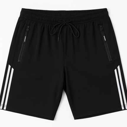 Single shorts on white background