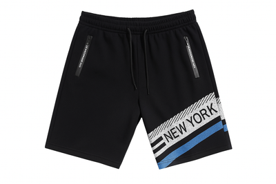 Single shorts on white background