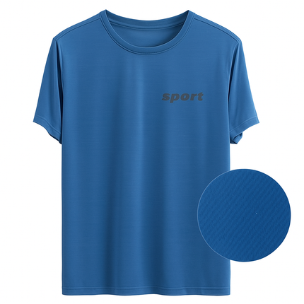 Single t-shirt on white background