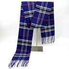 Blue Thin Line Plaid