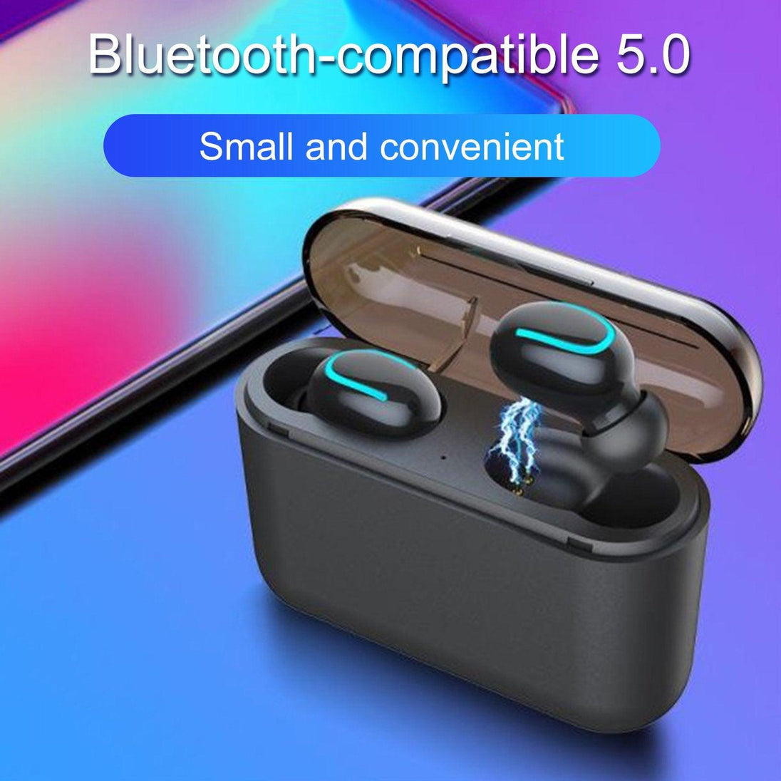 TTS Super-Stereo TWS Bluetooth Wireless Earbuds - PremiumBrandGoods