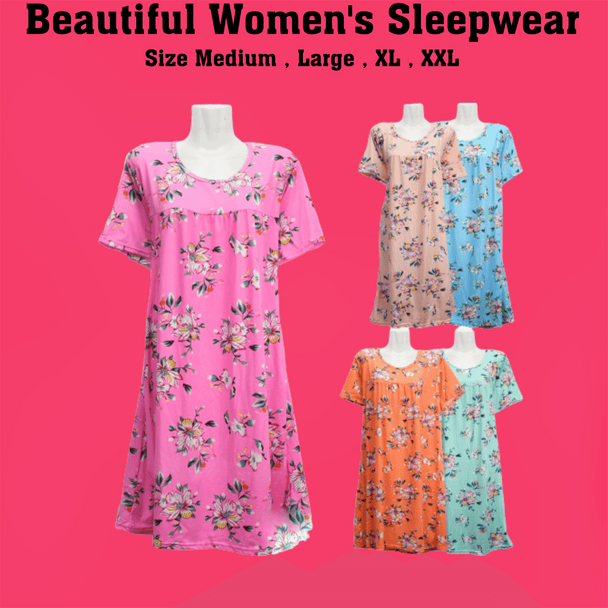 Wholesale Women's Pajamas Loungewear Nightgowns 96 Pcs - PremiumBrandGoods