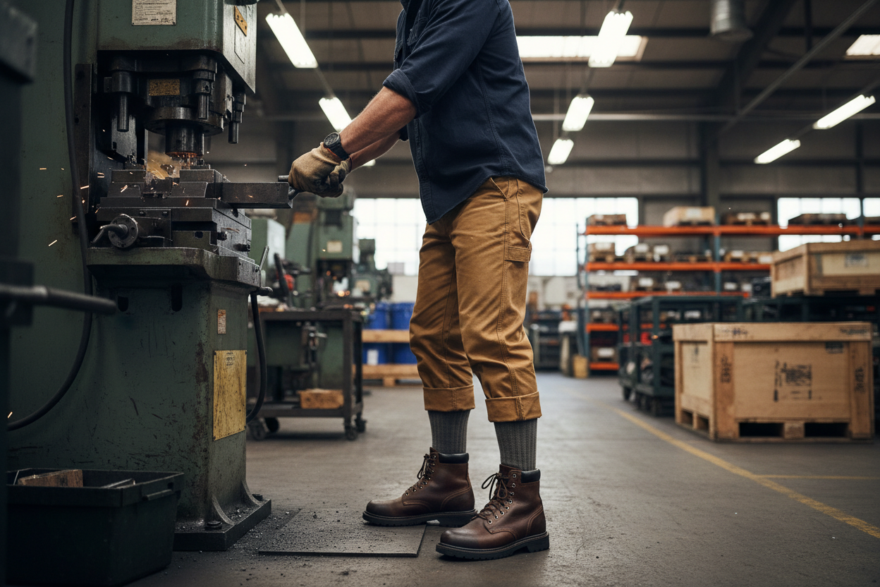 Working Man Lifestyle Shot