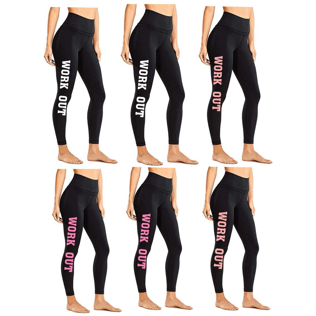 Pack Of 3 Pieces One-Size Thermal Leggings For Women Random Colors