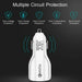 2 Pack 2 Port USB Fast Car Charger Adapter For Devices White - PremiumBrandGoods