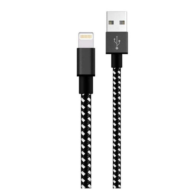 2-Pack iPhone Charger Nylon Braided Fast Charging(3 Ft) - PremiumBrandGoods