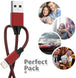 2-Pack  iPhone Charger Nylon Braided Fast Charging( 3Ft & 6FT ) - PremiumBrandGoods