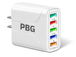 2 Pack of 5 Port Wall Charger Charge 5 Devices at Once! - PremiumBrandGoods