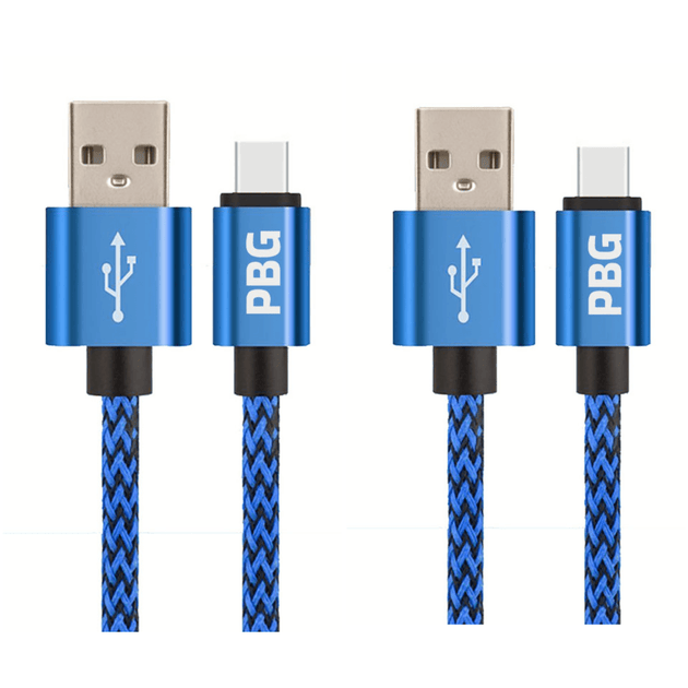 Blue iPhone charger pack of 2  