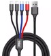 4-in-1 Multi Charging Cable | Phone/Type C/Micro USB