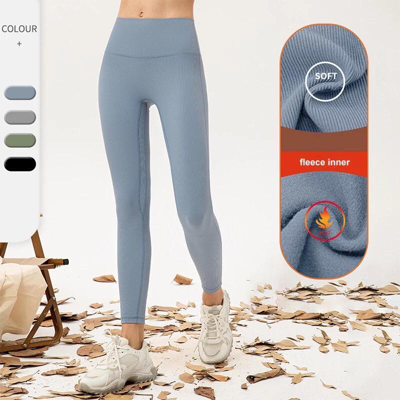 Premium Cotton Full Length Leggings Yoga Pants for Women Stretchy