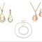 5 Piece Jewelry Set! 3 Necklaces , 2 sets of Earrings
