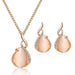5 Piece Jewelry Set! 3 Necklaces , 2 sets of Earrings - PremiumBrandGoods