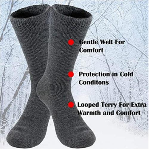 Cold socks for men | Warm and Comfortable socks for Men | 6 pairs