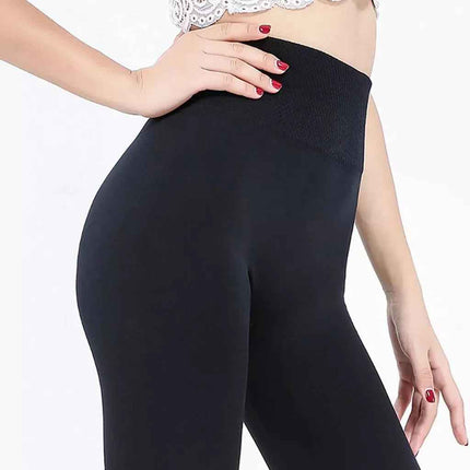 6 Pack Women Fleece Lined Leggings High Waist Stretchy warm Leggings one size