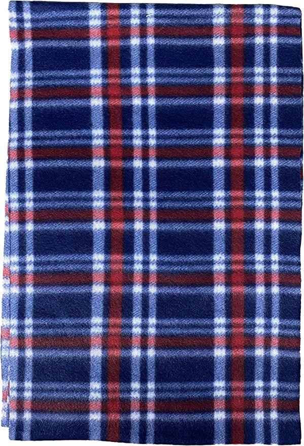 Adult Fleece Lined Winter Hat with Fleece Plaid Scarf Thermware Winter Bundle - PremiumBrandGoods