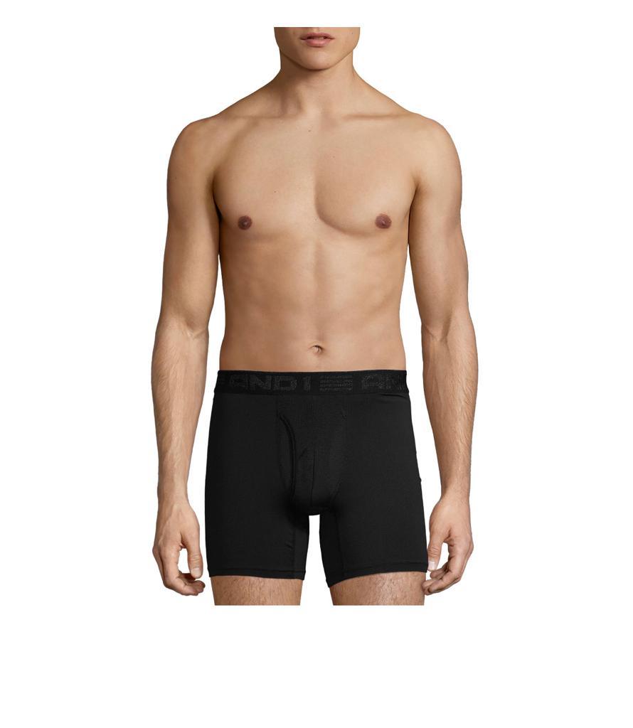 AND1 Men's Underwear Pro Platinum Boxer Briefs, 12 Pack!