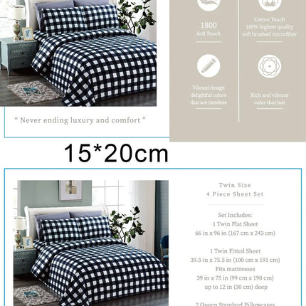 Belle Haven 6 Piece Sheet Set Bedding Sets (6 Styles) - PremiumBrandGoods