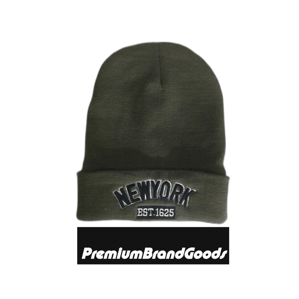 Classic NY Winter Hat Beanies with Thick Fur - PremiumBrandGoods