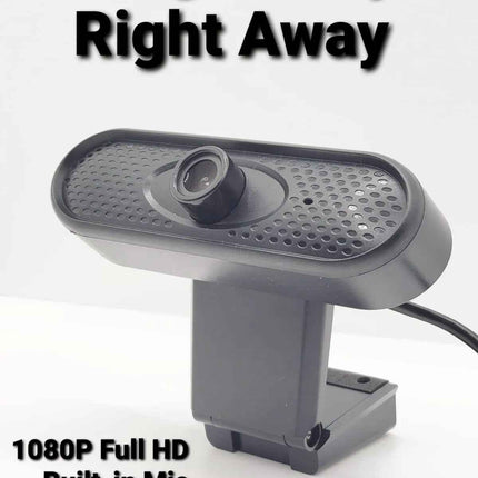 DT 1080P Full HD Webcam with Built-in Microphone for PC/Mac Book/Laptop