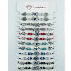 Fashion Bracelet Trendy 12 Pack Set Collection - PremiumBrandGoods