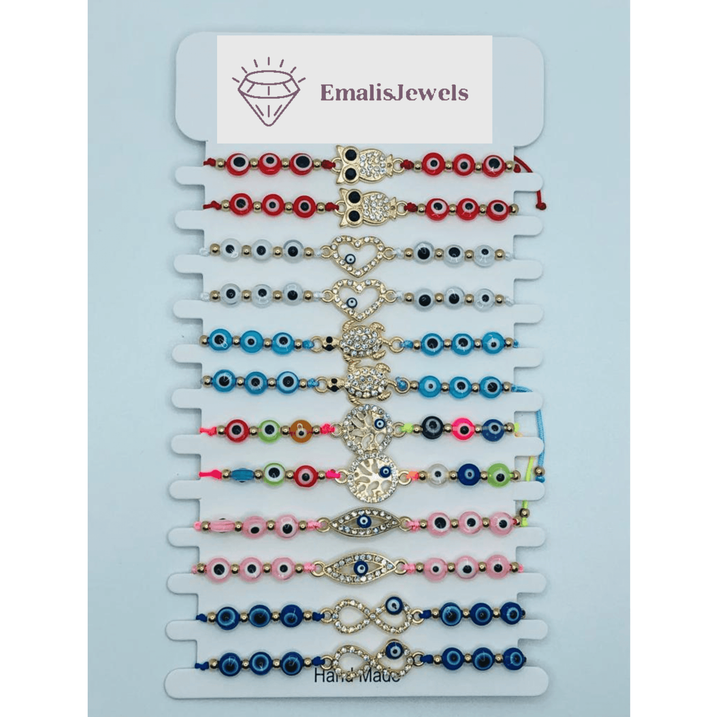 Fashion Bracelet Trendy 12 Pack Set Collection - PremiumBrandGoods