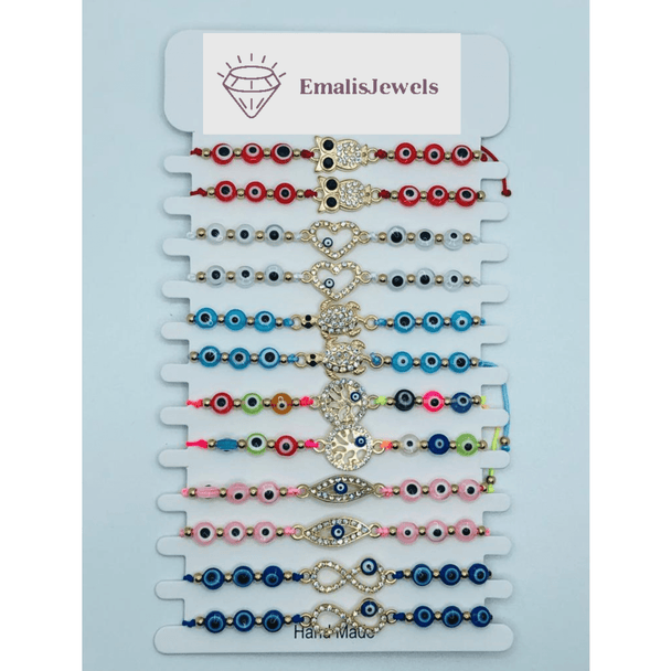 Fashion Bracelet Trendy 12 Pack Set Collection - PremiumBrandGoods