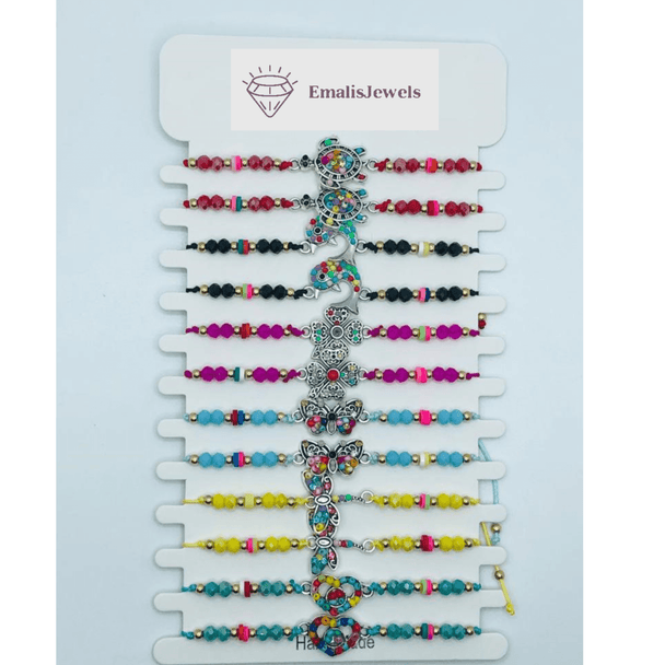 Fashion Bracelet Trendy 12 Pack Set Collection - PremiumBrandGoods