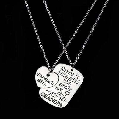 Fashion Sweetheart Necklace Little Girl Stole My Heart - PremiumBrandGoods