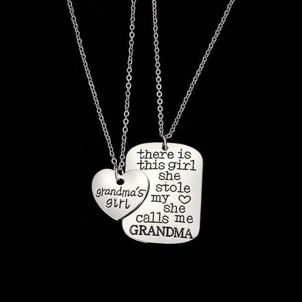 Fashion Sweetheart Necklace Little Girl Stole My Heart - PremiumBrandGoods