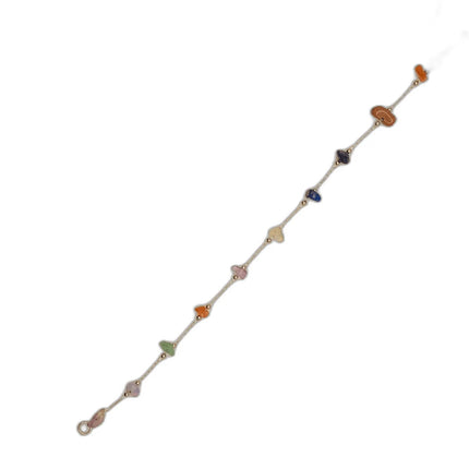 Handmade Stone Bracelets with Stainless Steel Gold overlay Chain - PremiumBrandGoods