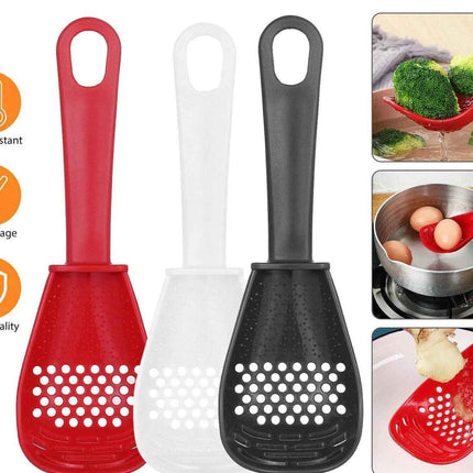 Heat Resistant Cooking Spoon Soup Colander Scoop Kitchen Multifunctional Utensil