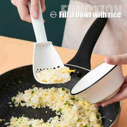 Heat Resistant Cooking Spoon Soup Colander Scoop Kitchen Multifunctional Utensil
