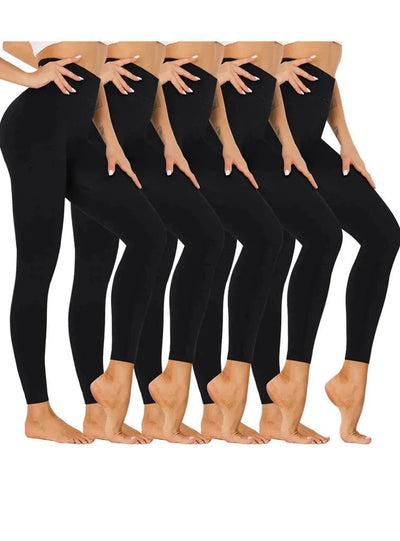 Hot! Women’s Extra Fleece Leggings High Waist Soft Stretchy Warm Leggings Regular (One Size) 220G Fleece - PremiumBrandGoods