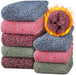 Ladies Soft Warm Winter Thermal Socks Assorted Colors 6 Pack Fits Size 4-10 - PremiumBrandGoods