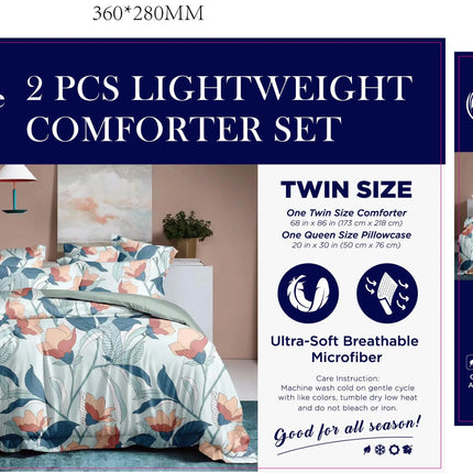 LiveWell Bedding 3 Piece Lightweight Comforter Set (6 Styles) - PremiumBrandGoods