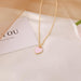 Love Heart Doublesided Dripping Oil Necklace 3 Piece Set - PremiumBrandGoods