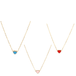 Love Heart Doublesided Dripping Oil Necklace 3 Piece Set - PremiumBrandGoods