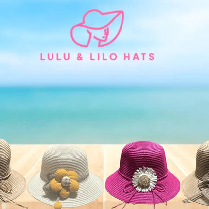 Lulu & Lilo Women's Flower Sun hats - PremiumBrandGoods