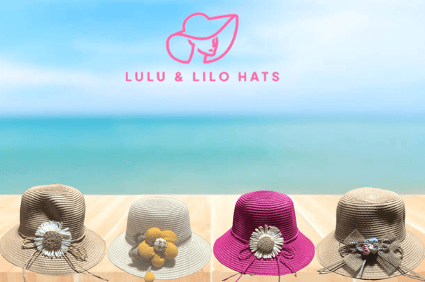 Lulu & Lilo Women's Flower Sun hats - PremiumBrandGoods