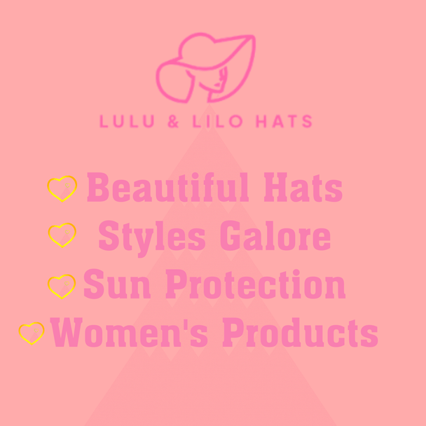 Lulu & Lilo Women's Sun hat with Bowtie Ribbon Collection - PremiumBrandGoods