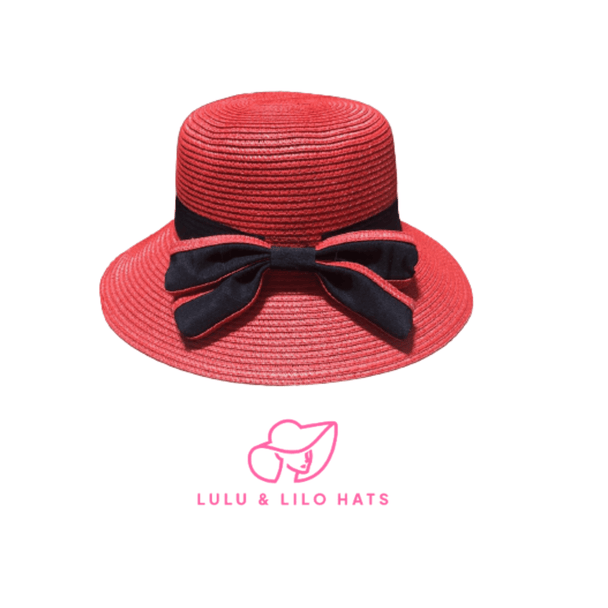 Lulu & Lilo Women's Sun hat with Bowtie Ribbon Collection - PremiumBrandGoods