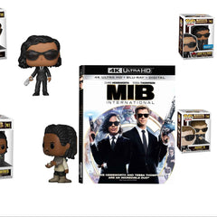 Men In Black International Funko Gift Set  (4K Ultra HD 4 Full-Size Funko Pops)