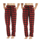 Red Plaid / 2 Pack / Small