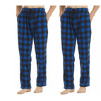 Blue Plaid / 2 Pack / Small