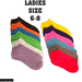 Premiumbrandgoods High quality socks women's | Size 6-8 | Pink, Blue, Yellow Black socks