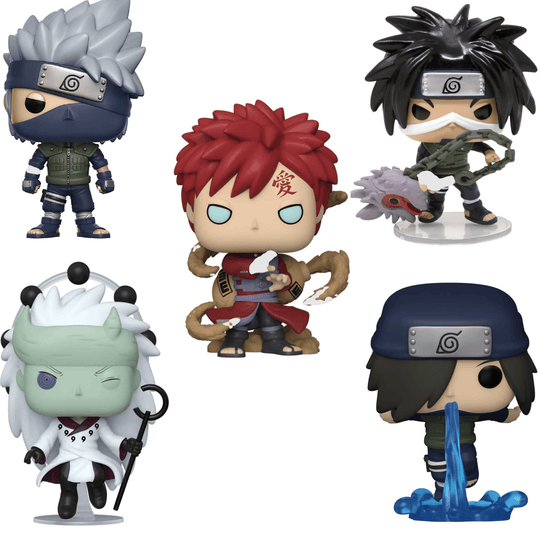 Naruto Pop Vinyl Figures Ultimate Holiday Bundle 5 Set - PremiumBrandGoods