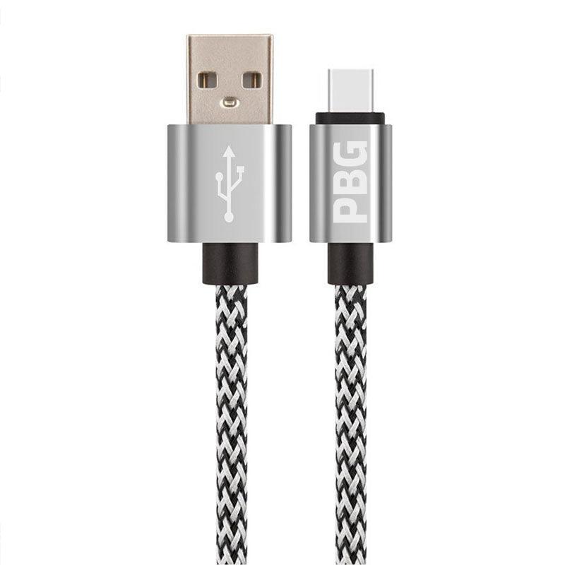 PBG 10FT XL Charger Compatible for Iphone Cable Nylon Woven Zebra Pattern (Multiple Colors) - PremiumBrandGoods