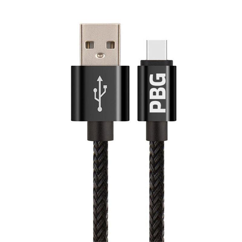 PBG 10FT XL Charger Compatible for Iphone Cable Nylon Woven Zebra Pattern (Multiple Colors) - PremiumBrandGoods